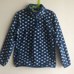 Boulevard Blue Fleece Pullover Girls Sz 8